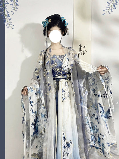 Ethereal Dreamscape Series Supreme Hanfu-Porcelain Dragon