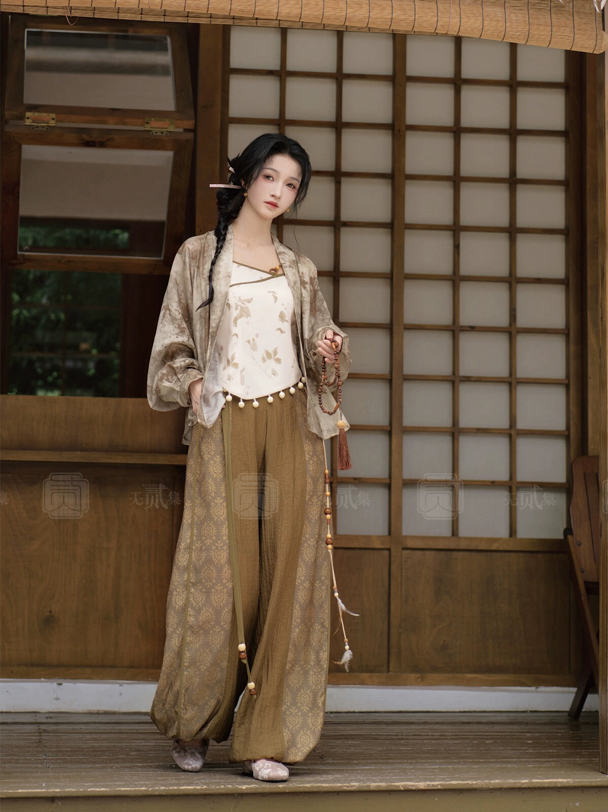 Lookbook Series Sanskrit Practice Autumn Song Hanfu