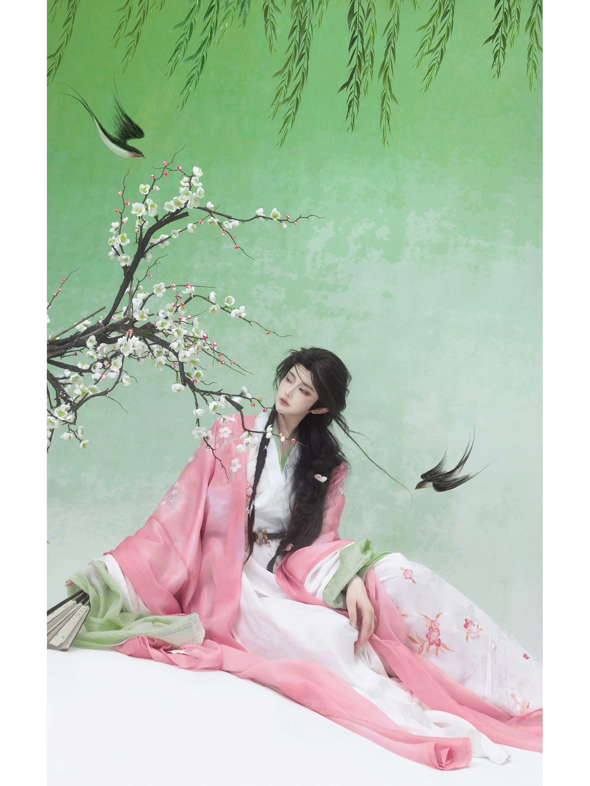 Male & Unisex Series Hanfu Slumber Beneath Flowers