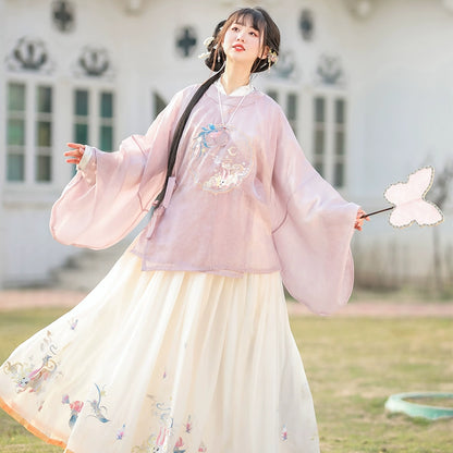 LOOKBOOK SERIES Ming Dynasty Horse Face Skirt Suit