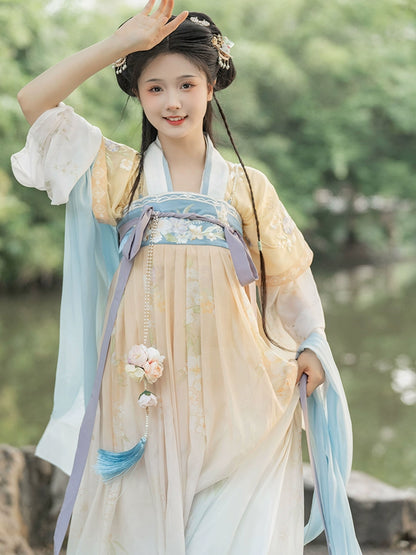 LOOKBOOK SERIES Tang Dynasty Roses Hanfu