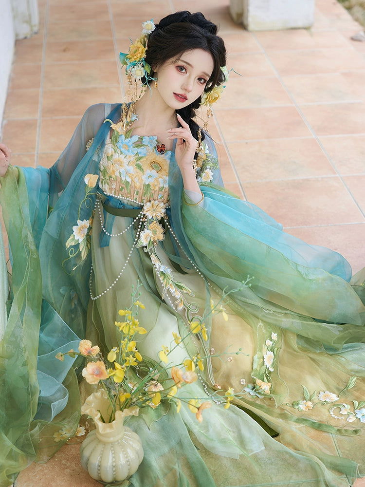 Bestie Series Small Garden Song Dynasty Hanfu