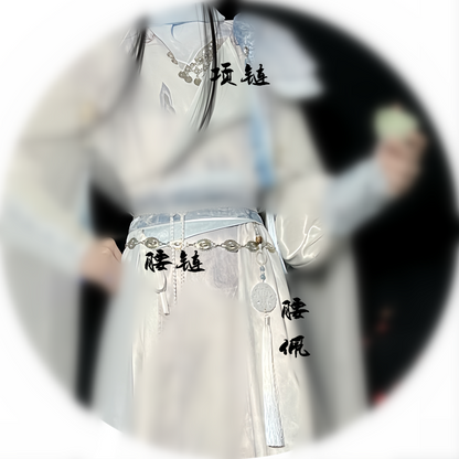 Lookbook Series Flower Poetry Unisex Boy Hanfu