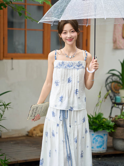 Qing Hua Shi ：Blue Porcelain Poem