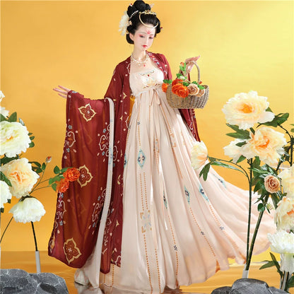 Original Hanfu women's Tang Dynasty Supreme Beauty PLUS SIZE