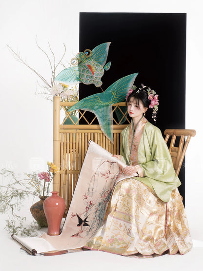 Lookbook Series Rumors Of Flowers Autumn Hanfu