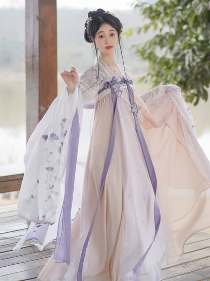 LOOKBOOK SERIES Tang Dynasty Cloud Butterfly Hanfu