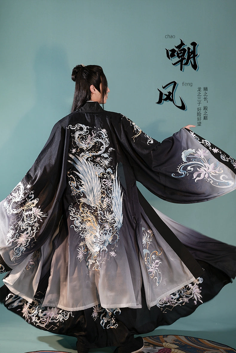 Wei Jin Original Hanfu Men Embroidery Poet