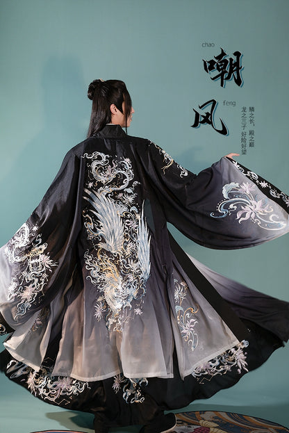 Wei Jin Original Hanfu Men Embroidery Poet