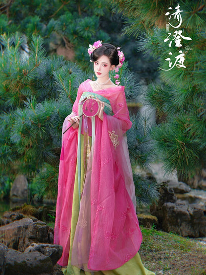 Costume Series Hanfu Dance Skirt Cold Dew