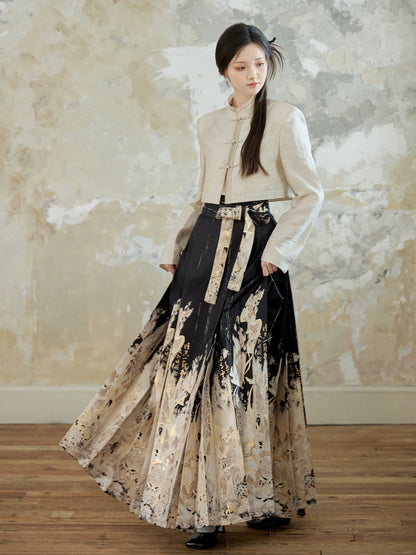 Lookbook Series Strings High-Grade Fabrics Ming Dynasty Hanfu Mix