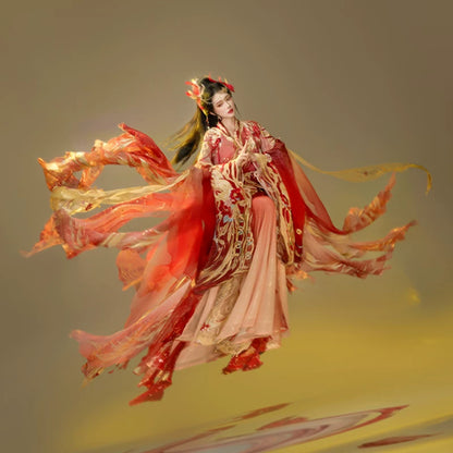 Ethereal Dreamscape Series Supreme Hanfu-Phoenix Leads Radiant Glory