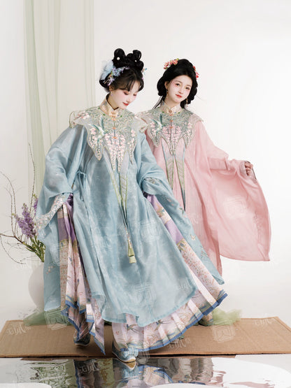 Lookbook Series Daishan Qingyou Autumn Hanfu