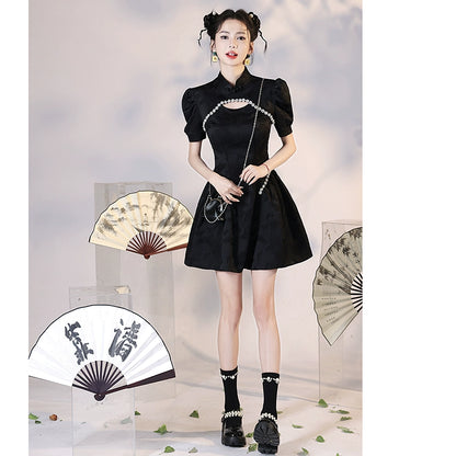 New Chinese Style Cheongsam Qipao Girlish Dressy Casual 50