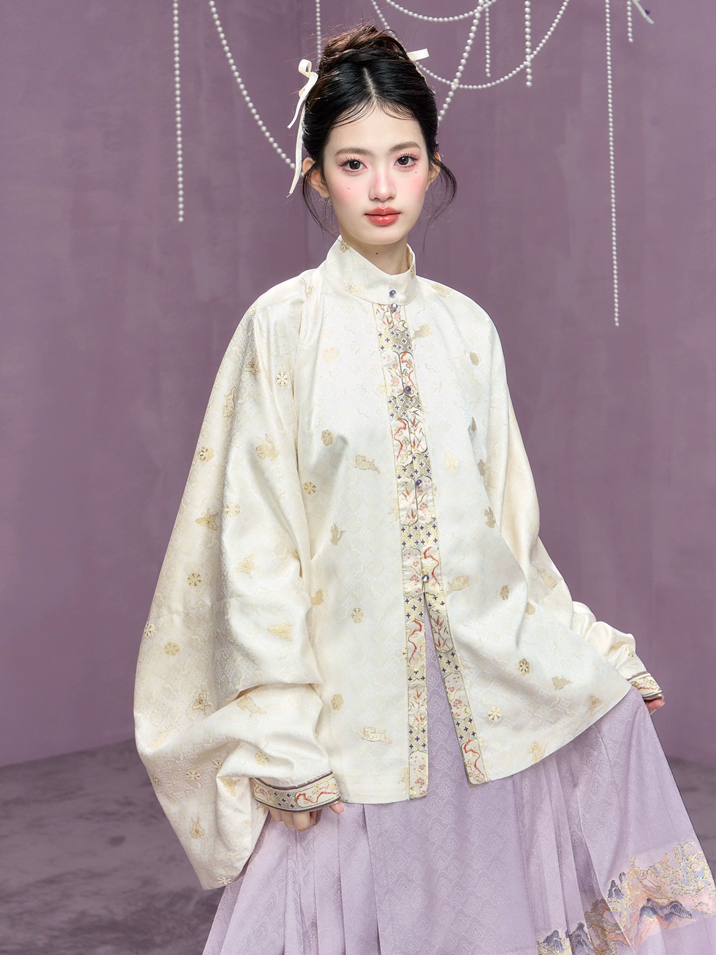 Lookbook Series Strings High-Grade Fabrics Ming Dynasty Hanfu Graduation