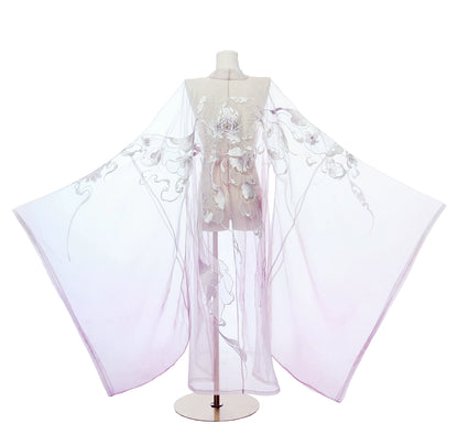 Timeless Fragrance Series Butterfly Feather Colorful Clothes Hanfu