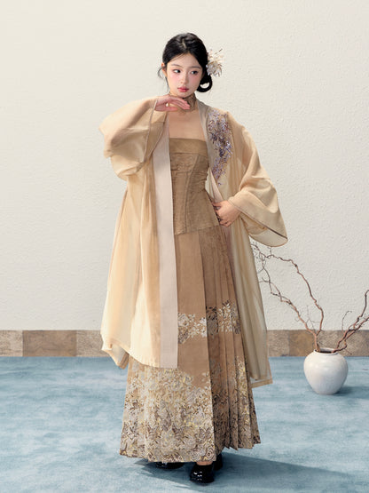 Lookbook Series Strings High-Grade Fabrics Ming Dynasty Formal Hanfu