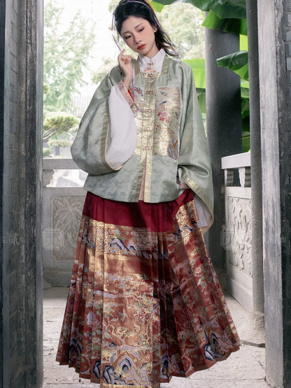 Lookbook Series Wanhua Shuying Autumn Hanfu