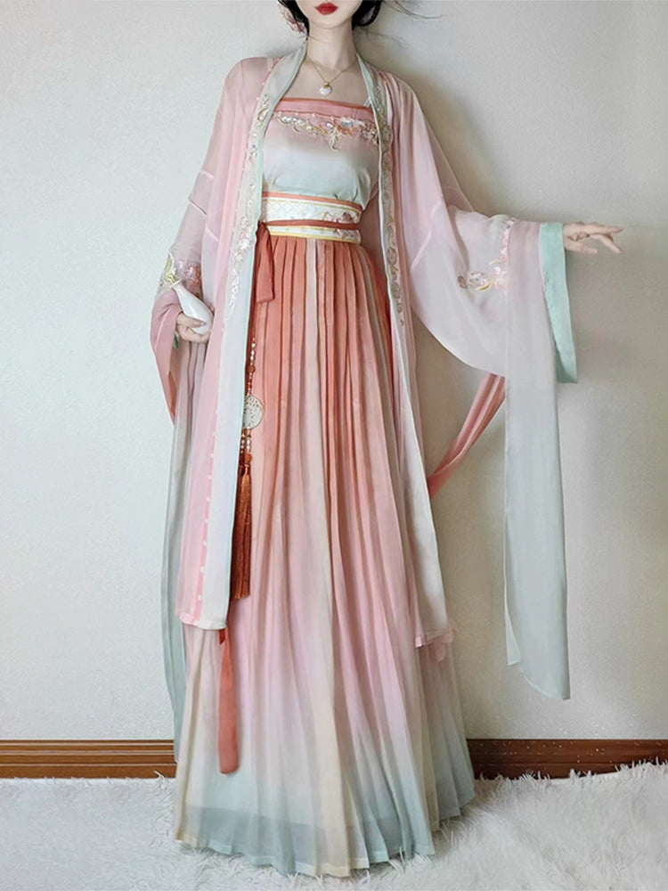 Lookbook Series Tangli Spring Tea Song Dynasty Spring Summer Style