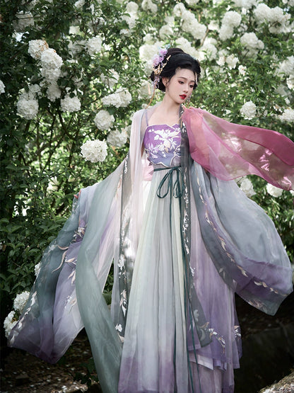 Ethereal Dreamscape Series Supreme Hanfu-Purple Kite