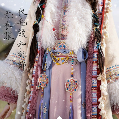 Lookbook Series Ethnic Winter Hanfu Snowy Mulberry