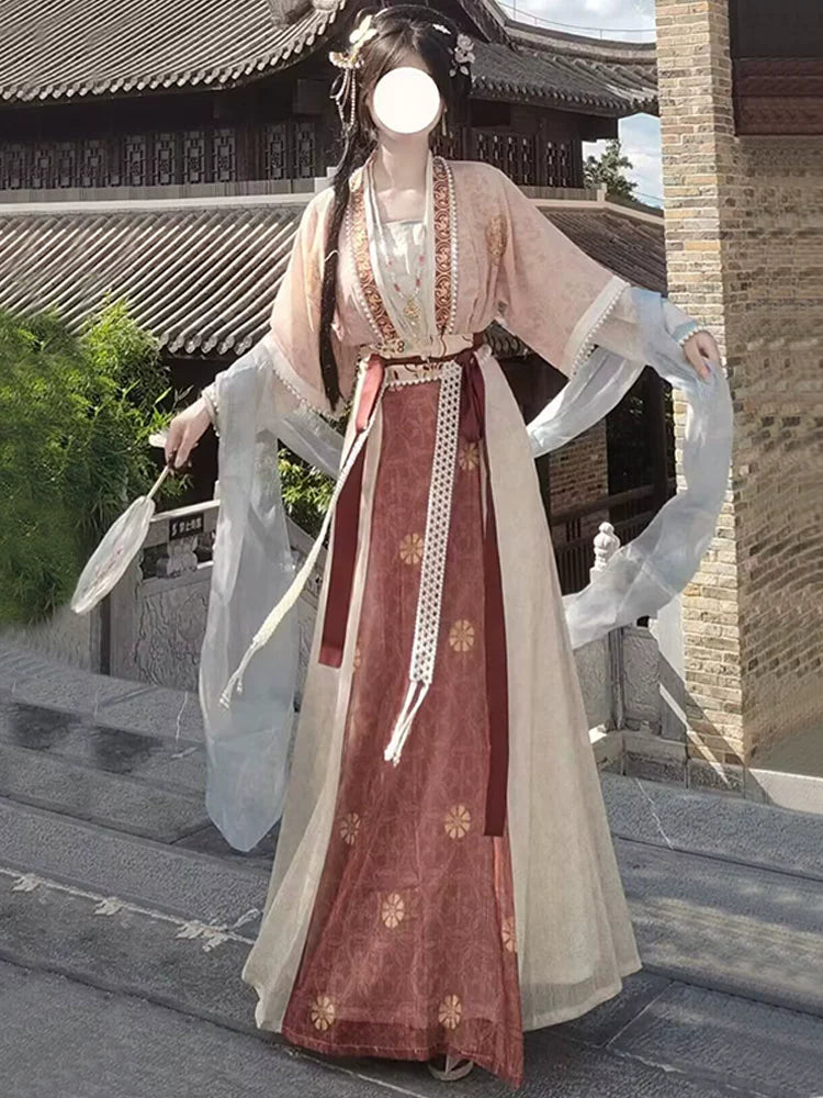 Lookbook Series Ethnic Minority Hanfu Four Seasons Song