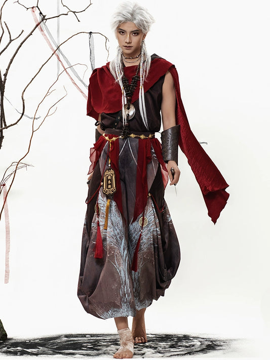 Flower Poetry Unisex Hanfu Phoeniceather