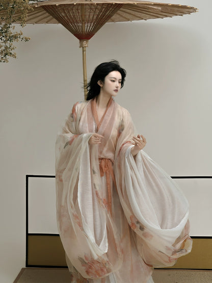 Lookbook Series Summer Autumn Hanfu Floating Drunkenness