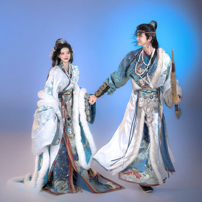 Ethereal Dreamscape Series Supreme Hanfu-Draconive Frostscale