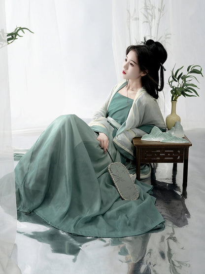 Song Dynasty Traditional Hanfu Qipao Cheongsam Dress Skirt, gifts for women 2024