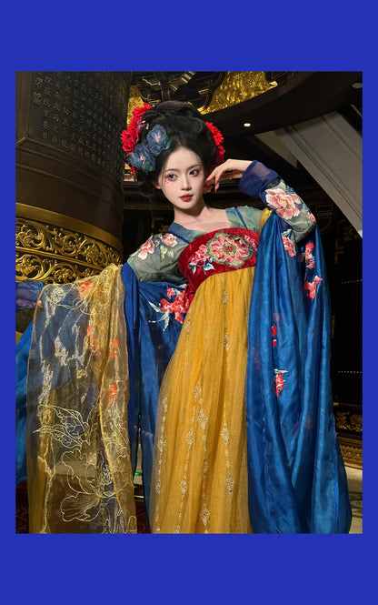 Oriental Aesthetics Series Garuda Dancing Hanfu Dress