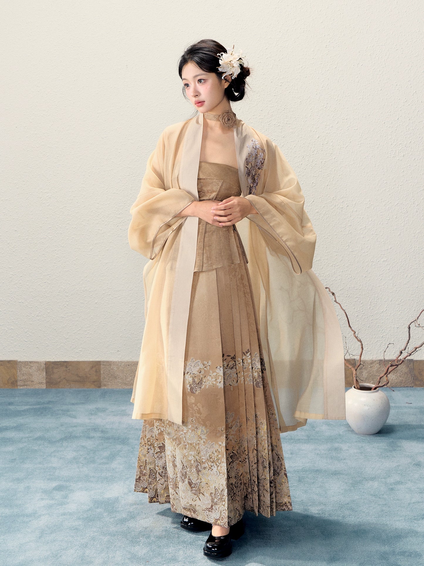 Lookbook Series Strings High-Grade Fabrics Ming Dynasty Formal Hanfu