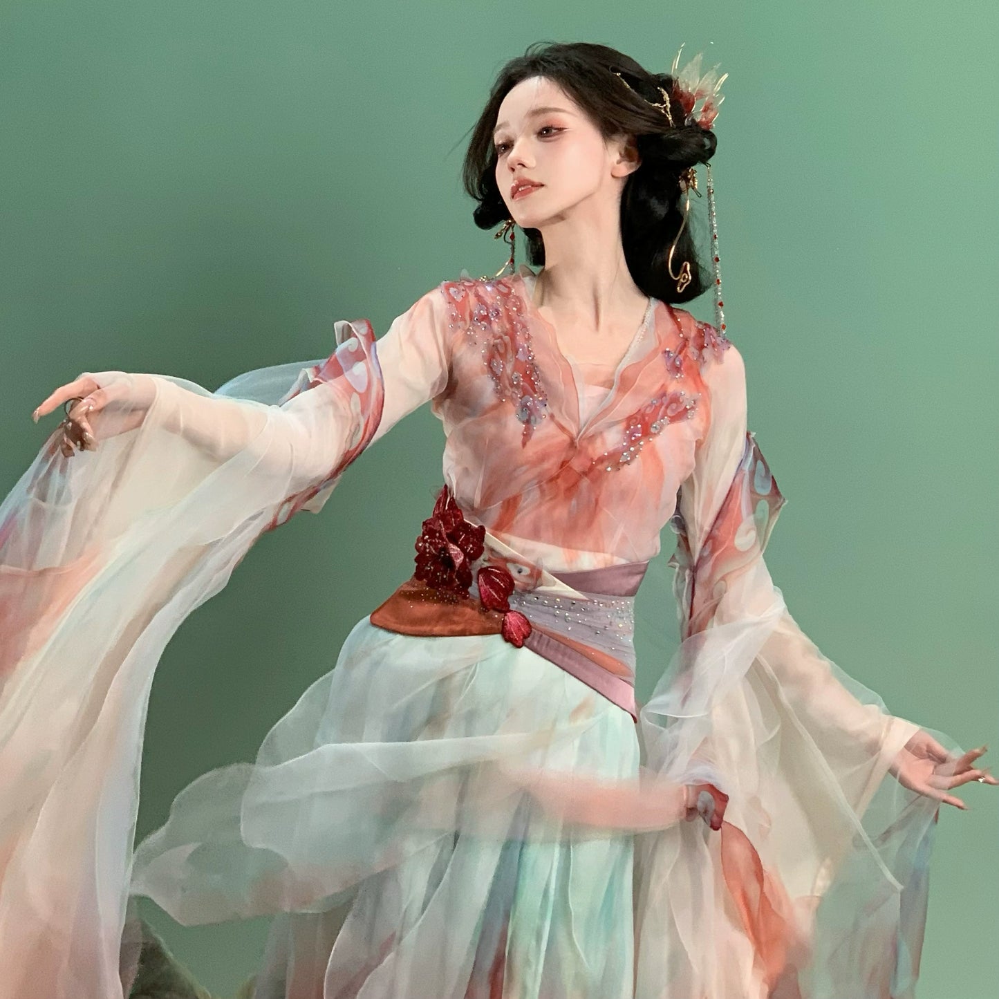 Oriental Aesthetics Series Distant Observer Hanfu Dress