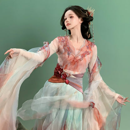 Oriental Aesthetics Series Distant Observer Hanfu Dress