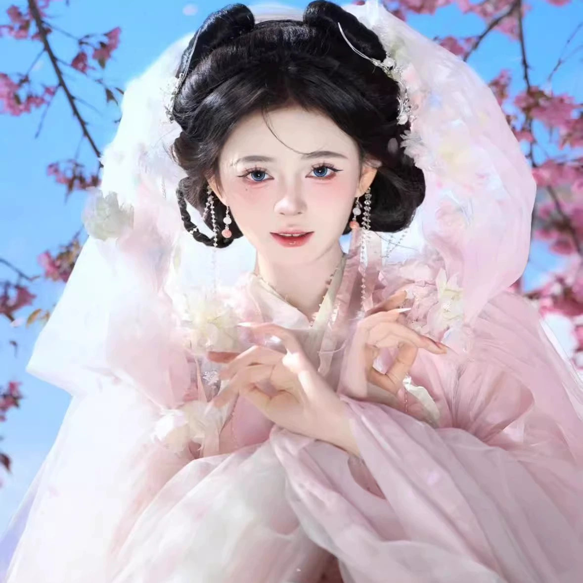 Oriental Aesthetics Series Blossom Fair Hanfu Dress