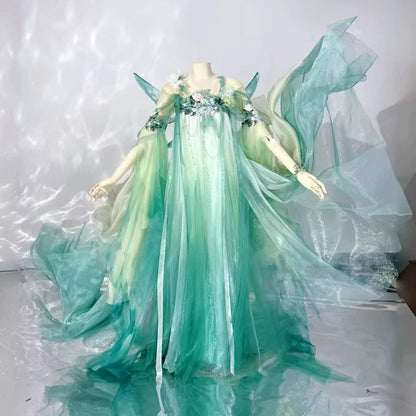 Oriental Aesthetics Series Sparkling Waters Hanfu Dress