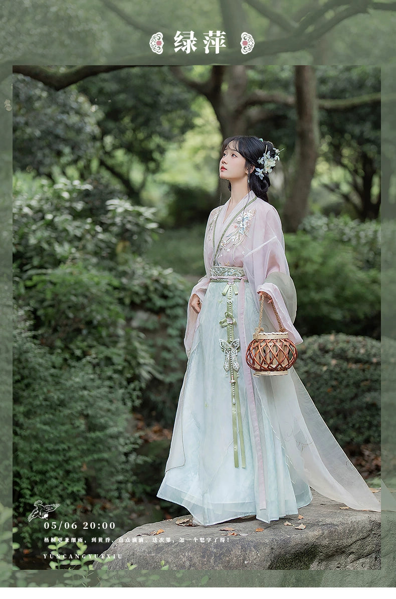 Lookbook Series Summer Autumn Hanfu Song