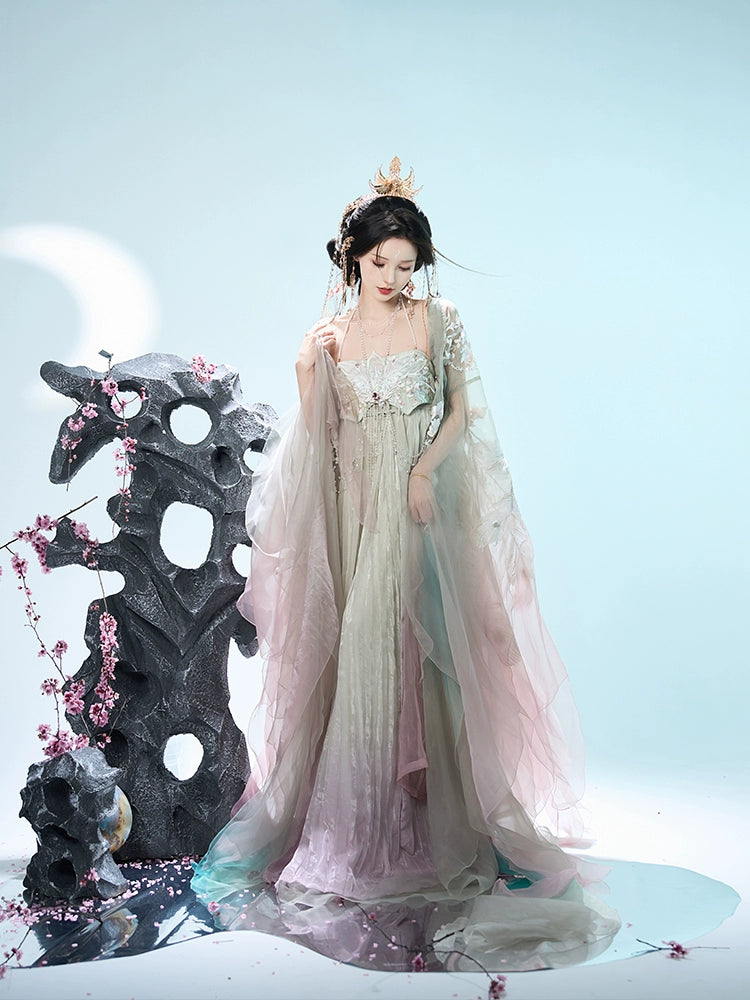 Theophany Series Lunar-Carved Luminescence Hanfu