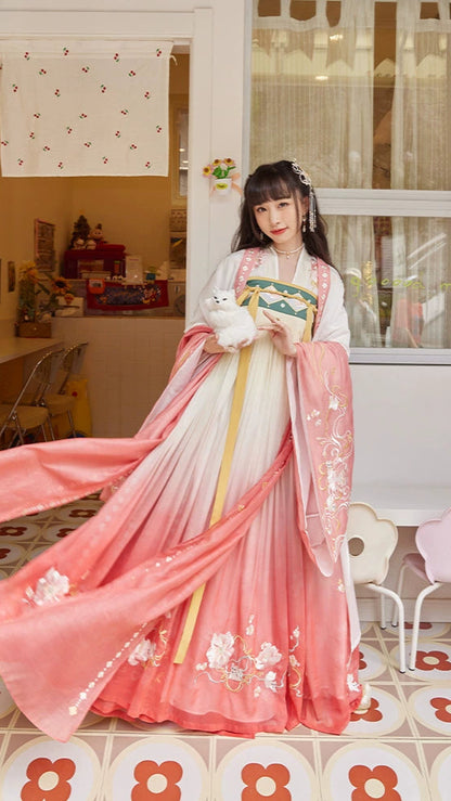 Fen Yingning : Powdered Innocence-Chest-Length Dress