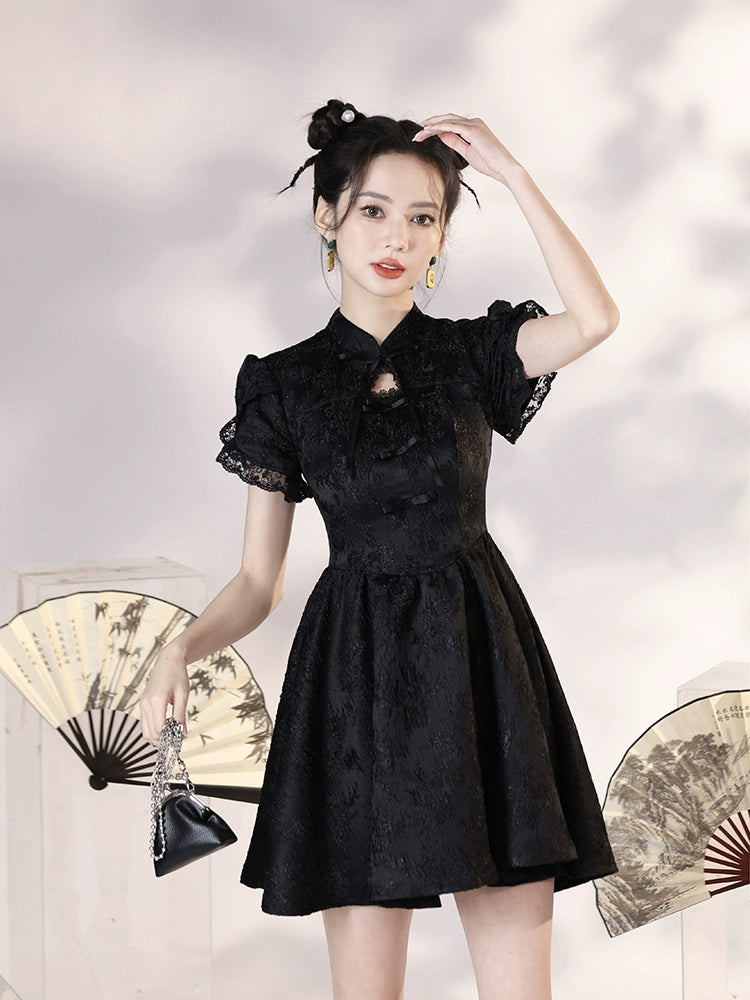 New Chinese Style Cheongsam Qipao Girlish Dressy Casual 47