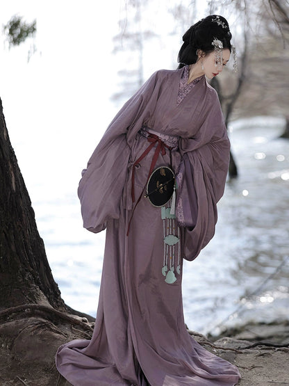 Women's Hanfu Warring States Robe 莫离 Trailing DRESS