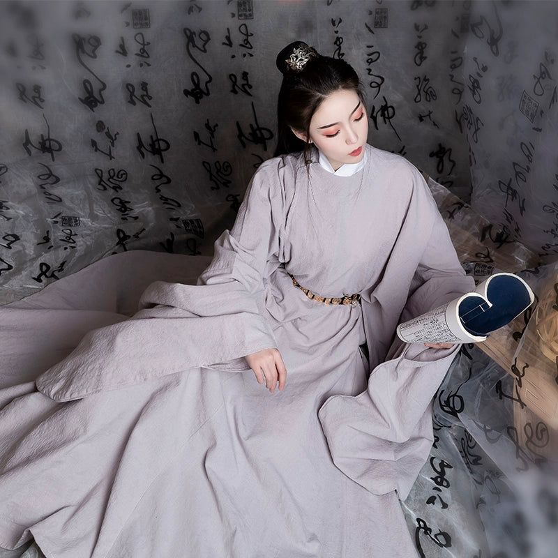 LOOKBOOK SERIES Ming Dynasty Unisex Round Collar Robe