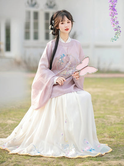 LOOKBOOK SERIES Ming Dynasty Horse Face Skirt Suit