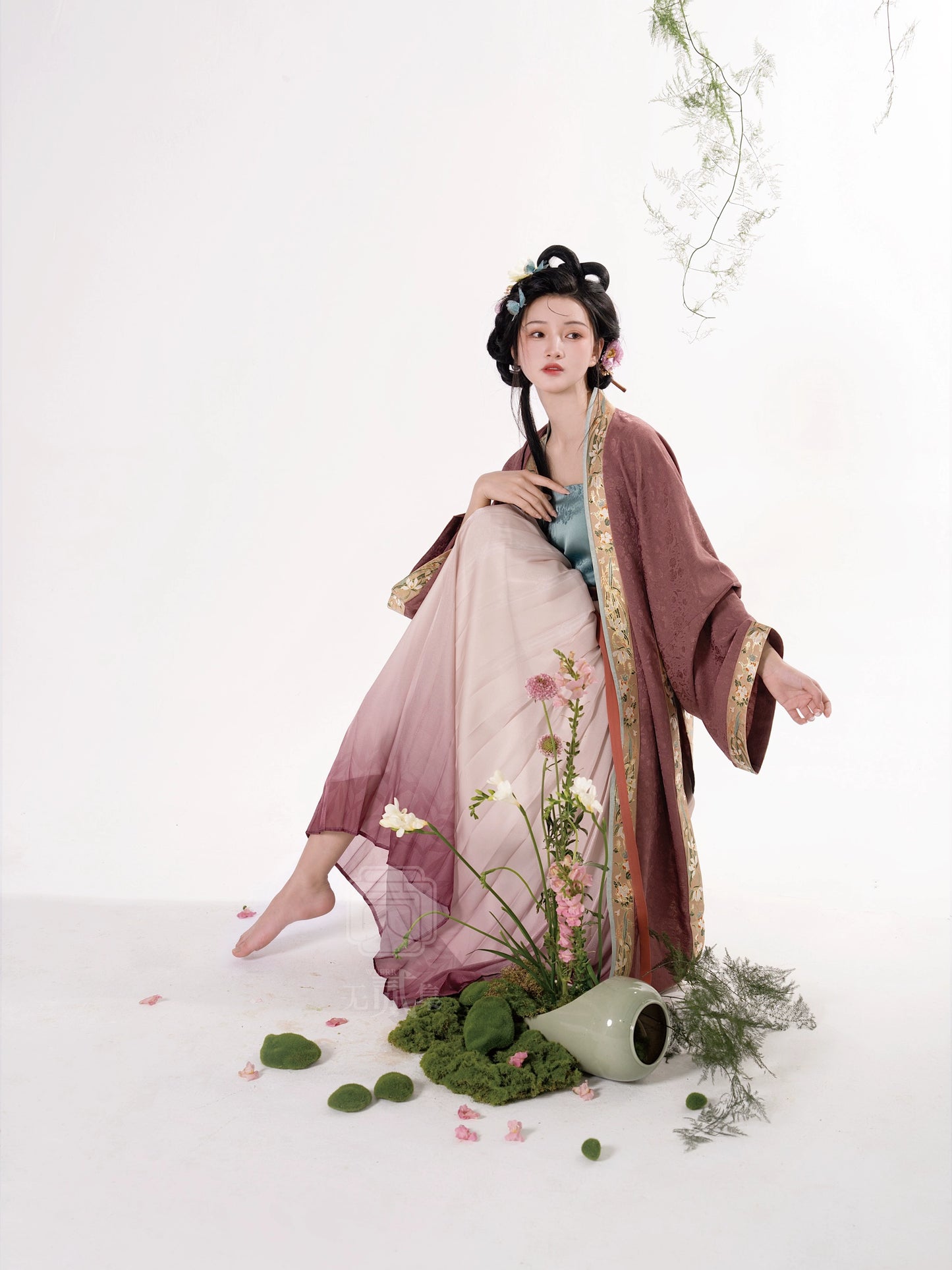 Lookbook Series Plum Wine Autumn Song Hanfu