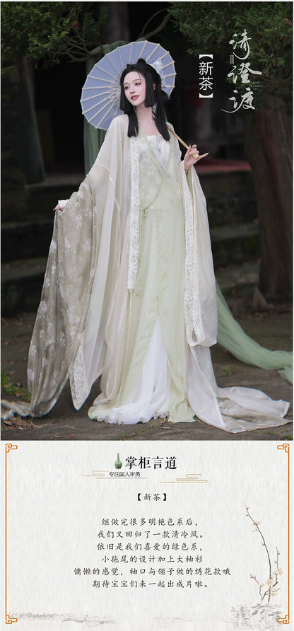 Costume Series Wei Jin Hanfu Dance Skirt