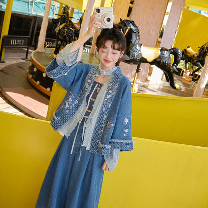 Mu Lan Deng : Orchid Bath Lamp