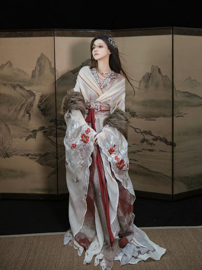 Cloud-Kissing Nature Series Yu Ji Qin Hanfu