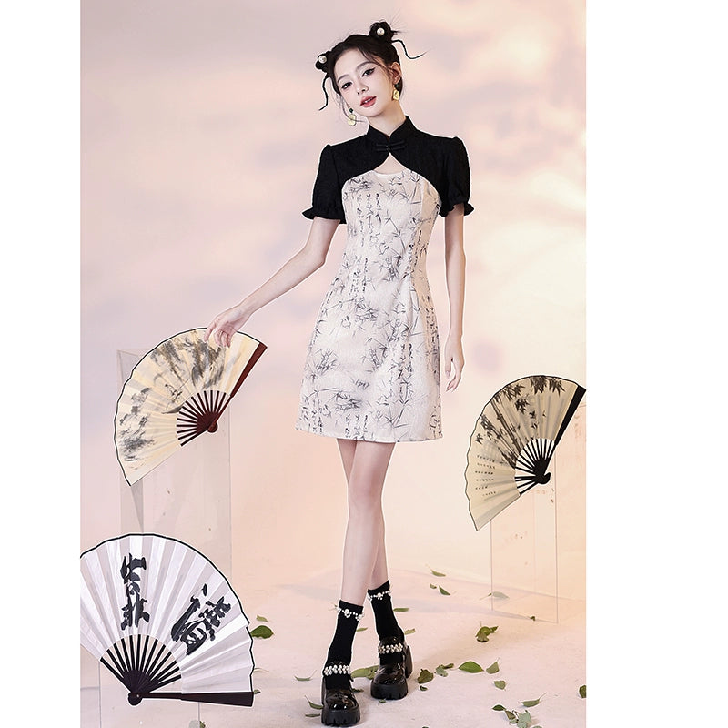 New Chinese Style Cheongsam Qipao Girlish Dressy Casual 20