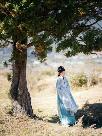 Lookbook Series Mist Glaze Autumn Ming Hanfu