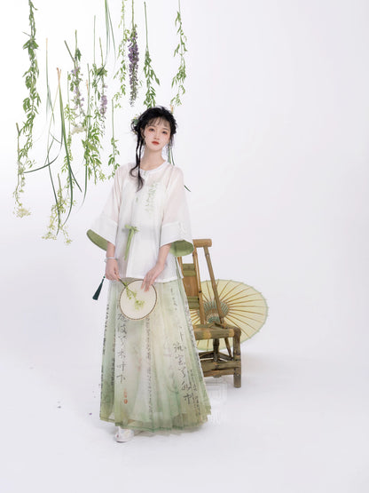 Lookbook Series Clear Shadow Autumn Ming Hanfu